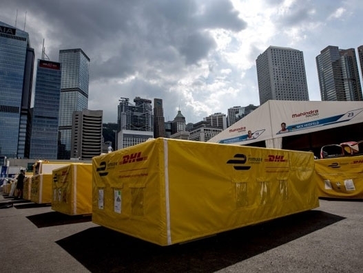 DHL transports equipment for Formula E finale in US DHL transports equipment for Formula E finale in US