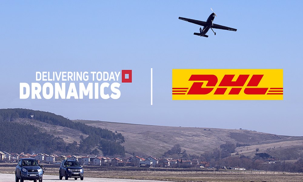 DRONAMICS and DHL partner for cargo drone deliveries