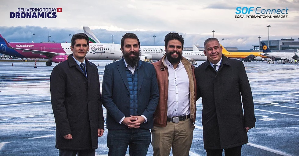 DRONAMICS signs MoU with Sofia Airport before upcoming Black Swan unveil