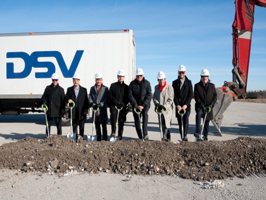 DSV Canada breaks ground on new Milton facility, company’s largest facility ever