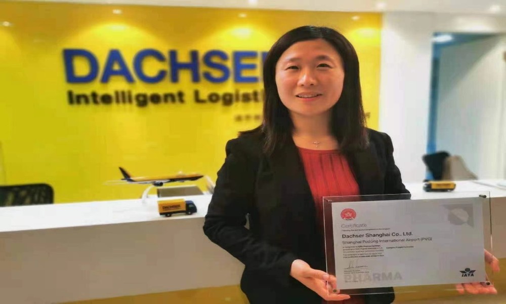 Dachser Shanghai achieves IATA CEIV Pharma certification