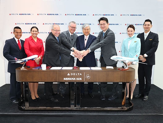 Delta and Korean Air enter into trans-Pacific Joint Venture