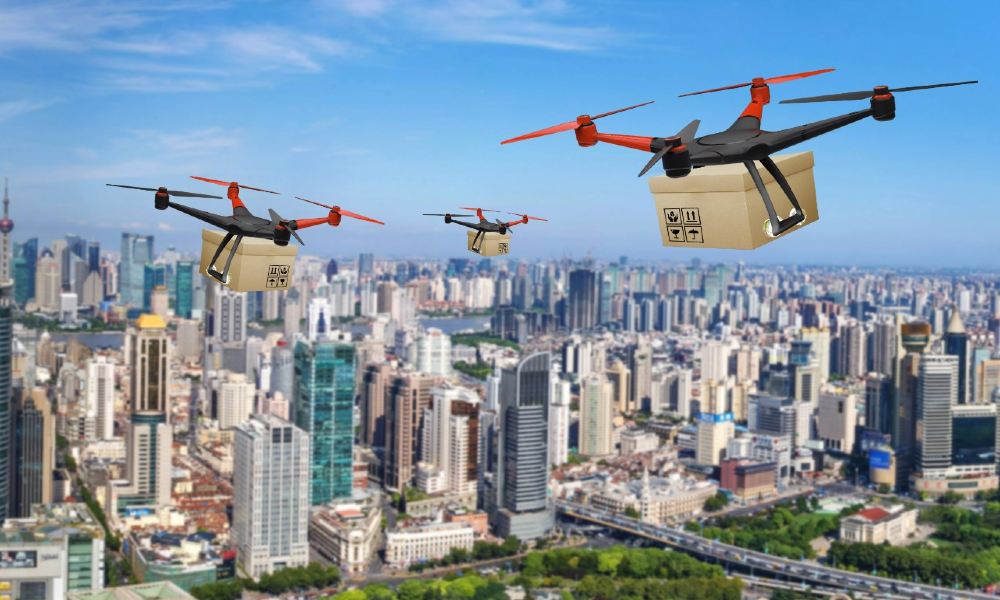 Drones - a game changer for logistics industry Drones - a game changer for logistics industry