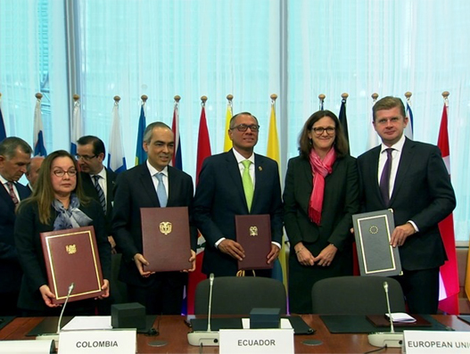 Ecuador joins EU-Colombia/Peru trade agreement