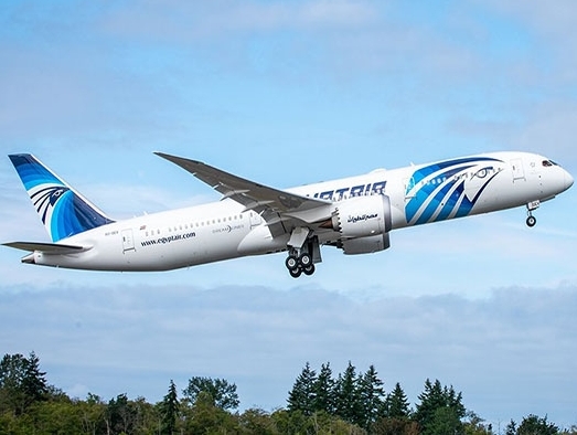 AerCap delivers fifth Boeing 787 Dreamliner on lease to EgyptAir