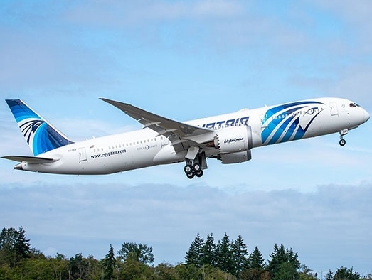 AerCap delivers fifth Boeing 787 Dreamliner on lease to EgyptAir AerCap delivers fifth Boeing 787 Dreamliner on lease to EgyptAir
