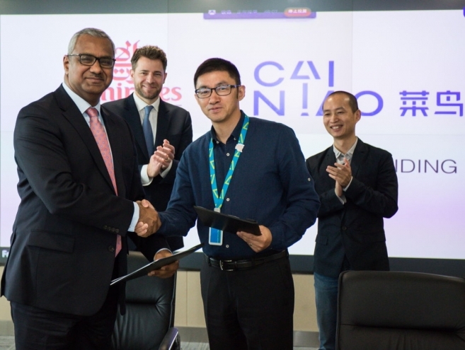 Emirates SkyCargo signs MoU with Cainiao to use Dubai as a hub Emirates SkyCargo signs MoU with Cainiao to use Dubai as a hub