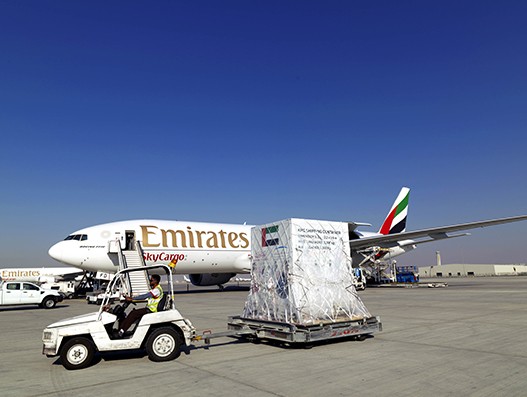 Emirates SkyCargo transports first space satellite to South Korea Emirates SkyCargo transports first space satellite to South Korea