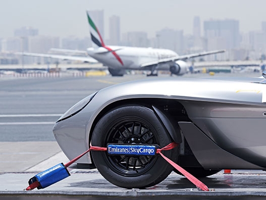 Emirates SkyCargo transports first car designed and built in the UAE