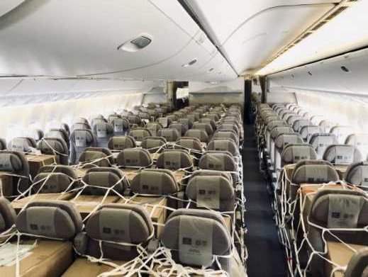 Emirates details safety and precautions for cargo on seats