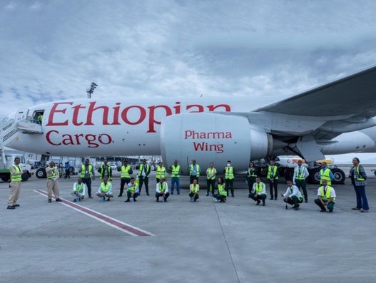 Ethiopian takes medical supplies to 39 African countries