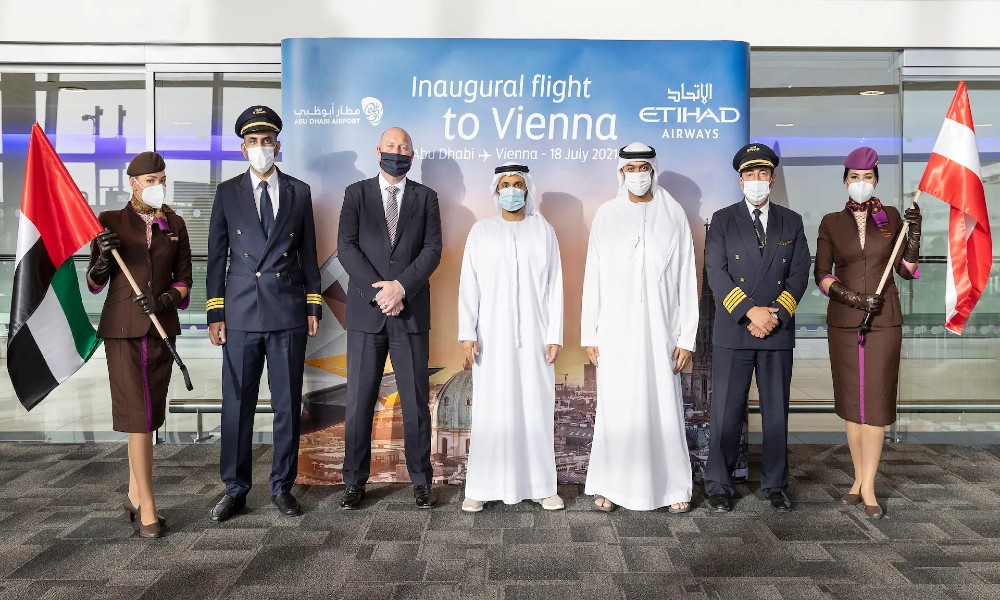 Etihad Airways expands services to Vienna, becomes 65th destination
