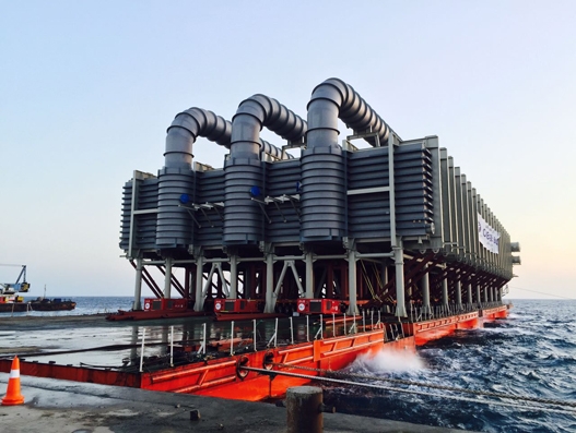 ALE transports world’s heaviest evaporator to Shoaiba in Saudi Arabia ALE transports world’s heaviest evaporator to Shoaiba in Saudi Arabia