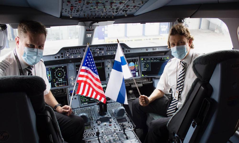 Finnair Cargo’s inaugural flight to Pittsburg takes off Finnair Cargo’s inaugural flight to Pittsburg takes off