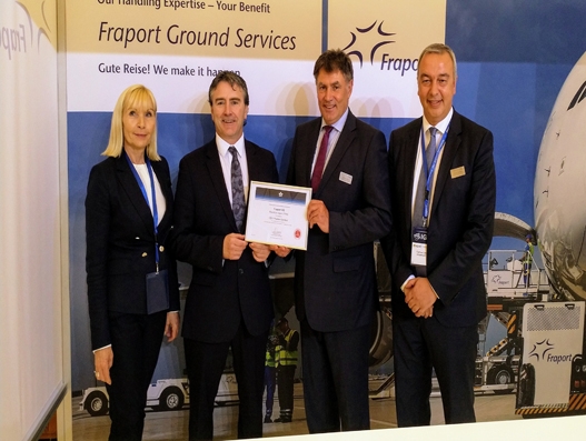 IATA awards CEIV pharma certification to Fraport for ramp operations IATA awards CEIV pharma certification to Fraport for ramp operations