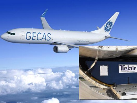 GECAS to fit Telair’s flexible loading system in B737-800 converted freighters