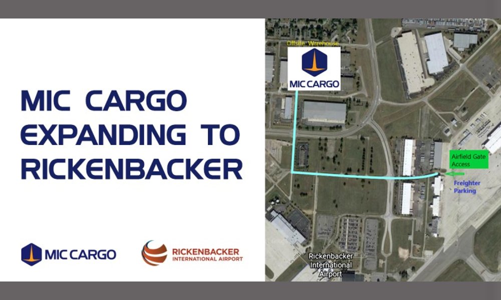 Ground handler MIC Cargo signs lease at Rickenbacker International Airport