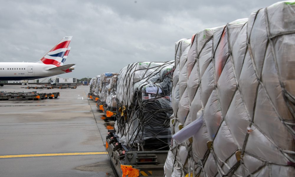 IAG Cargo transports 5000 items of urgent medical aid from London to Delhi