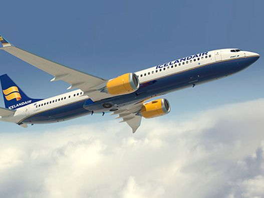 Icelandair adds first Boeing 737 MAX jet in its fleet