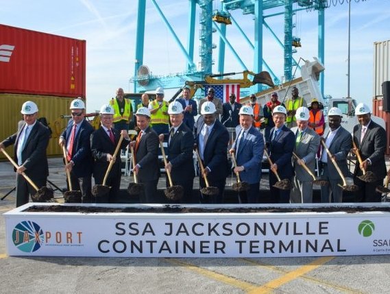 JAXPORT breaks ground on $239 million terminal upgrade JAXPORT breaks ground on $239 million terminal upgrade