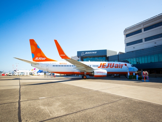 South Koreas Jeju Air receives its first Next-Generation 737-800 aircraft