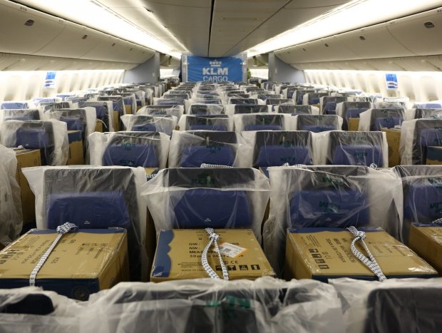 KLM joins cargo-in-cabin club