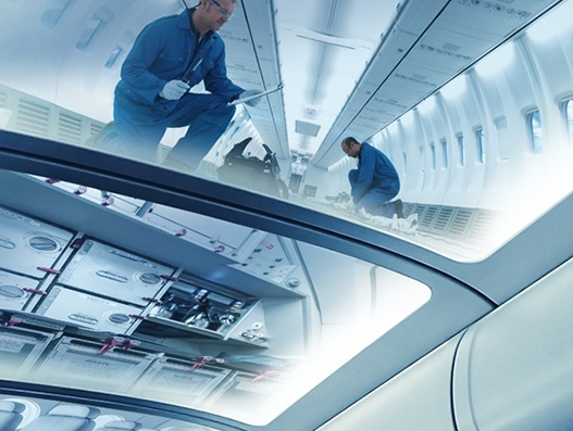 K+N offers logistics solution for the entire lifecycle of aircraft interiors K+N offers logistics solution for the entire lifecycle of aircraft interiors