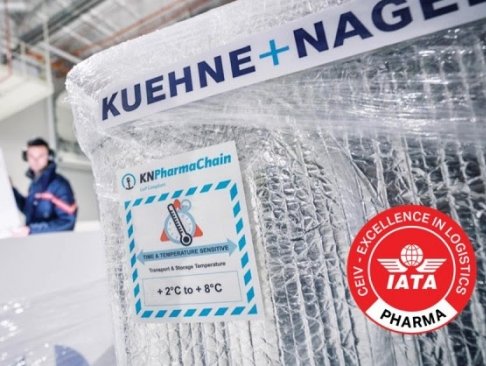 Kuehne + Nagel’s KN PharmaChain re-certified IATA CEIV