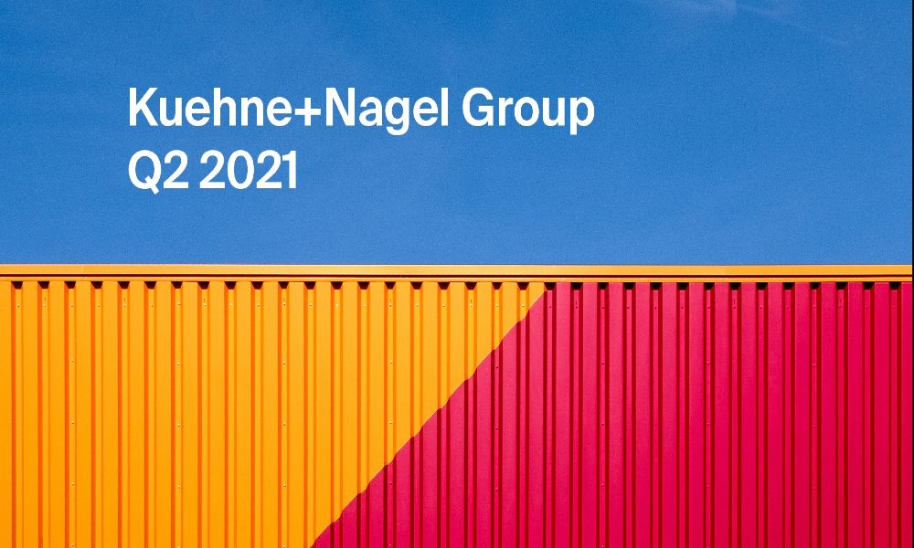 Kuehne+Nagel make double earnings in the first half of 2021