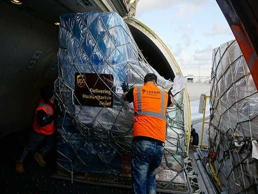 LATAM Group delivers relief cargo to the Bahamas