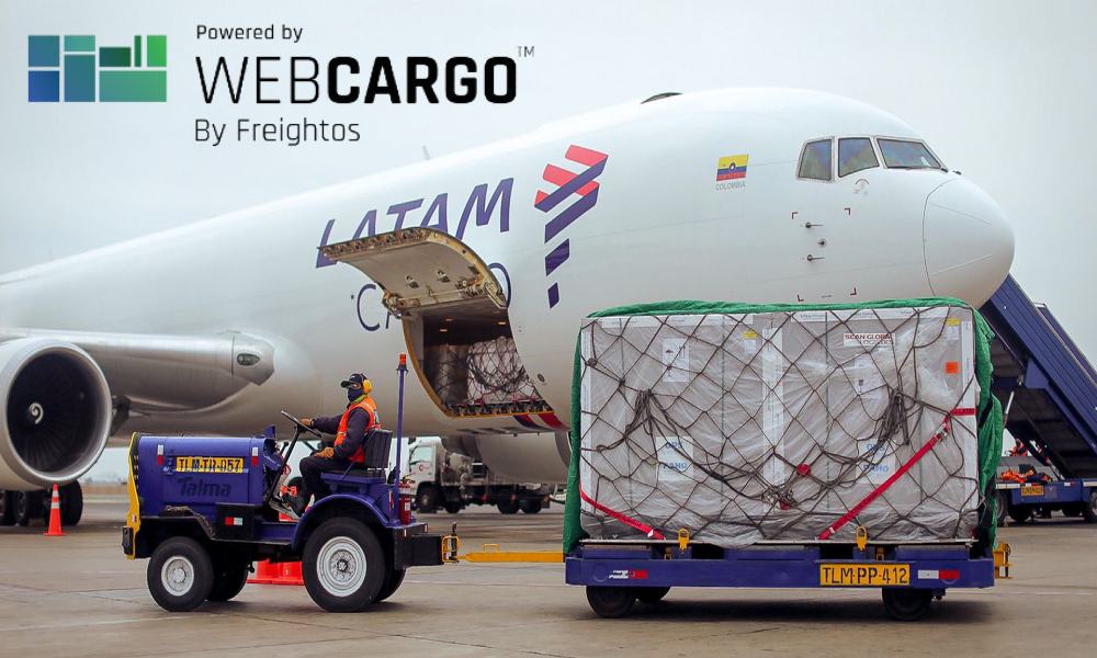 LATAM Cargo Group and WebCargo team up for eBookings