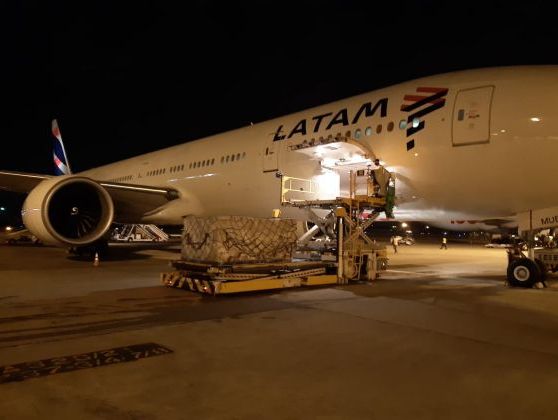 LATAM completes delivery of 160 tonnes of medical supplies to Rio