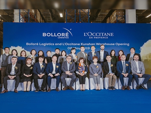 Bollore Logistics opens new warehouse for L’Occitane en Provence