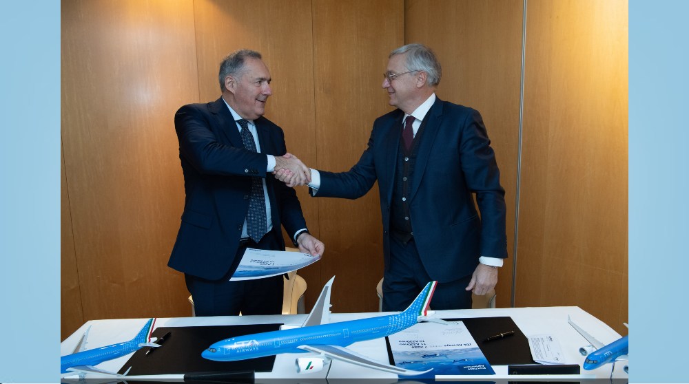ITA Airways expands fleet with new orders for 28 Airbus aircraft