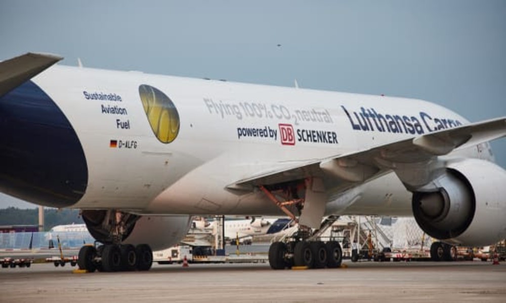 Lufthansa Cargo, DB Schenker show commitment towards carbon neutrality through aircraft livery