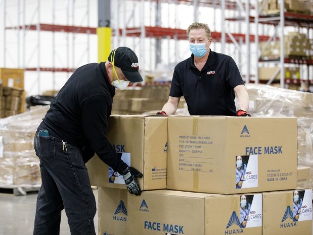 SEKO gears its frontline staff with protective equipments SEKO gears its frontline staff with protective equipments