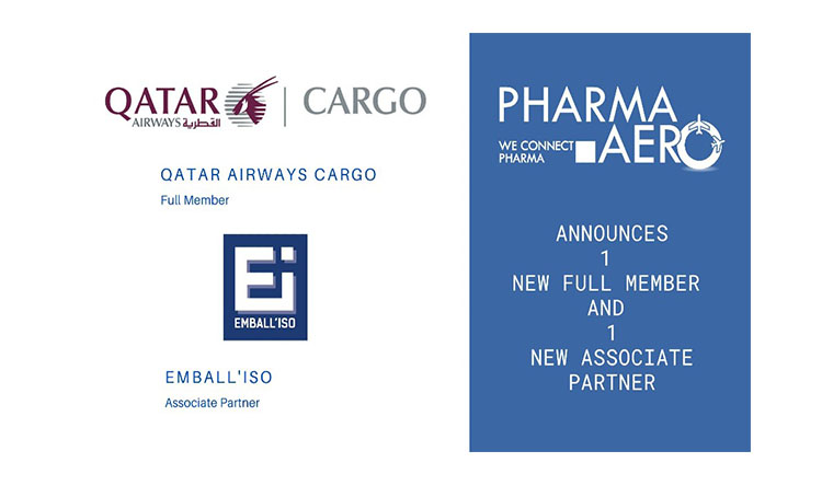 Pharma.Aero onboards QR Cargo, EMBALL’ISO as members