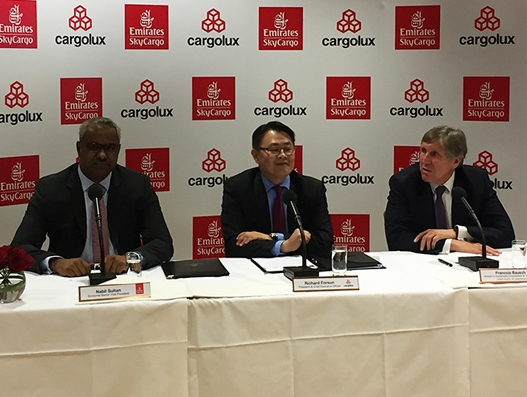Emirates Sky Cargo and Cargolux sign MoU for cargo operations Emirates Sky Cargo and Cargolux sign MoU for cargo operations