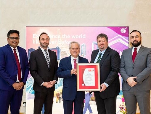 Qatar Aircraft Catering Company certified ISO22000:2018 Qatar Aircraft Catering Company certified ISO22000:2018