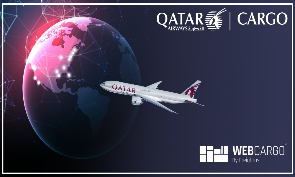 Qatar Airways Cargo introduces WebCargo by Freightos across USA