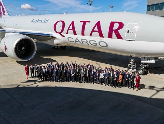 Qatar Airways takes delivery of two Boeing 777 Freighters Qatar Airways takes delivery of two Boeing 777 Freighters