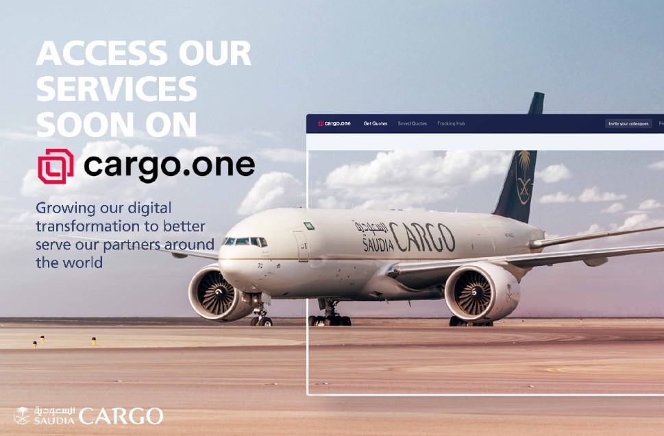 Saudia Cargo joins hands with e-booking platform cargo.one Saudia Cargo joins hands with e-booking platform cargo.one