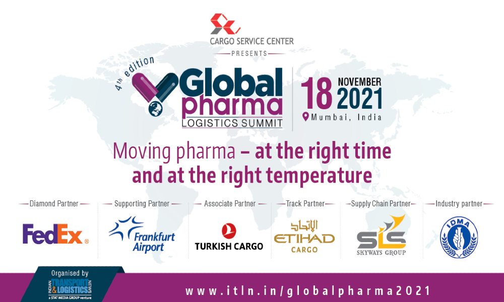 See you next Thursday in Mumbai for Global Pharma Logistics Summit 2021