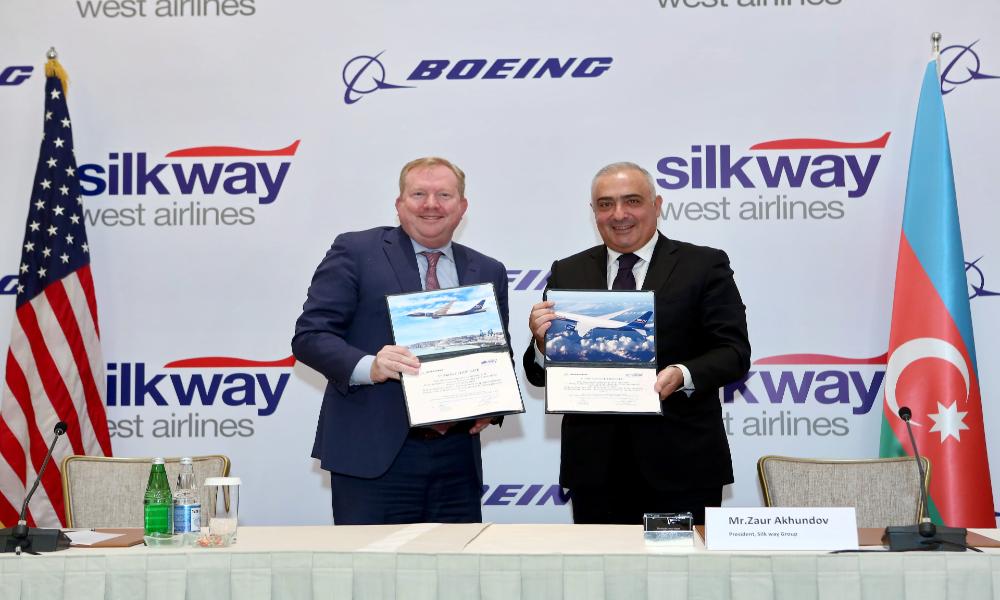 Silk Way West Airlines places order for five B777 freighters Silk Way West Airlines places order for five B777 freighters