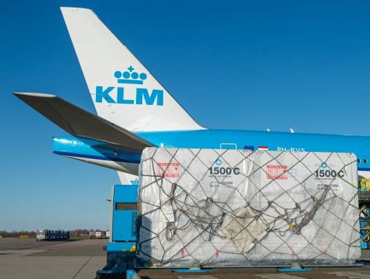 SkyCell, KLM, UPS rush vaccines from Japan to Germany