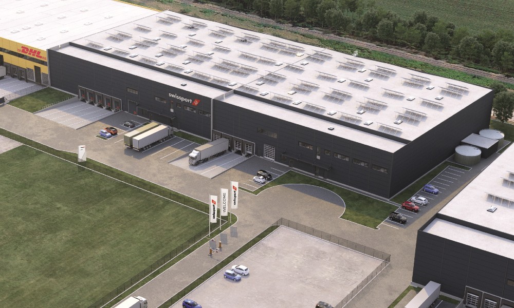 Swissport builds new air cargo terminal at Vienna Airport Swissport builds new air cargo terminal at Vienna Airport