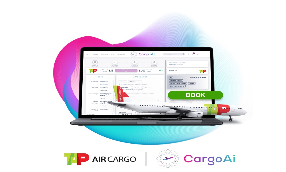 TAP Air Cargo connects CargoAi to deploy its cargo offer worldwide