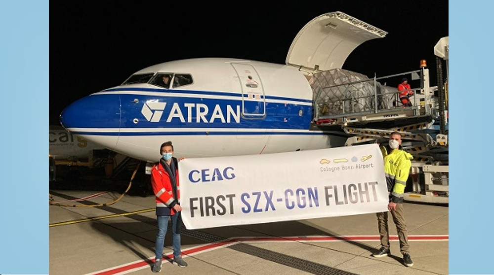 ATRAN Airlines introduces new freighter call between China and Germany