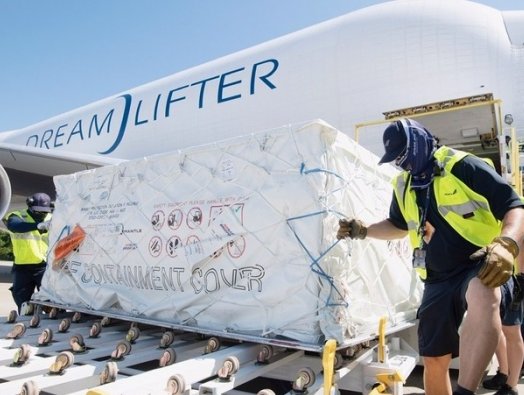 Boeing’s three Dreamlifters deliver PPEs to South Carolina Boeing’s three Dreamlifters deliver PPEs to South Carolina