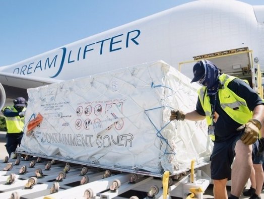 Boeing’s three Dreamlifters deliver PPEs to South Carolina